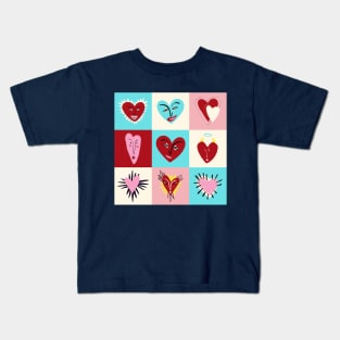 Heart designs Kids T-Shirt